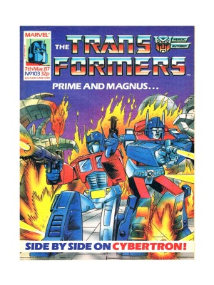 The Transformers - Comic No. 103 - 1987 87 - Comic
