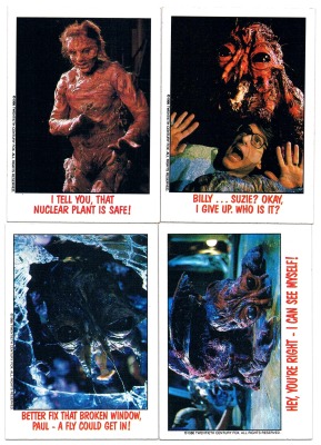 The Fly 1986 - Fright Flicks / Topps - 80s Trading Cards