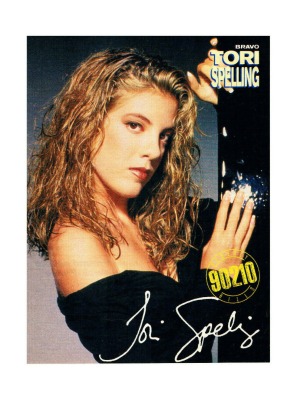 Tori Spelling Beverly Hills 90210 - Mini Poster / Portrait 90er Jahre 90s Serie