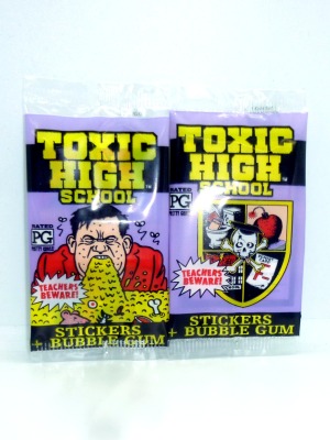 Toxic High School Stickers Booster
