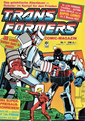 Transformers Comic Magazin Nr 1