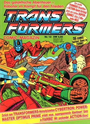 Transformers Comic Magazin Nr 12
