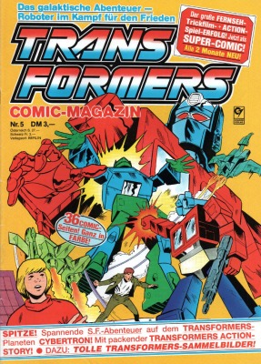 Transformers Comic Magazin Nr 5
