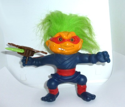 Battle Trolls - Nunchuk Troll - Actionfigur - Hasbro 1992