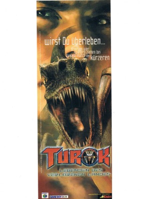 Turok - Legenden des verlorenen Landes - Werbung N64 Game Boy Color