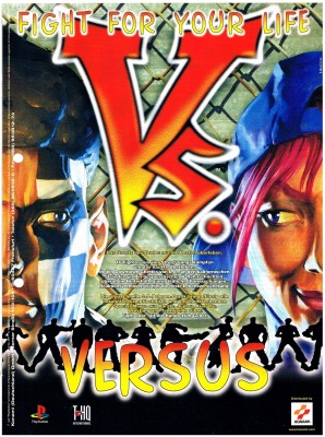 VS / Versus - advertising page Konami THQ 1998 PlayStation 1/PSX