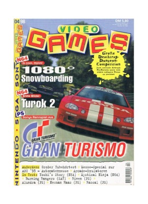 Ausgabe 4/98 1998 - Video Games - Magazin / Heft