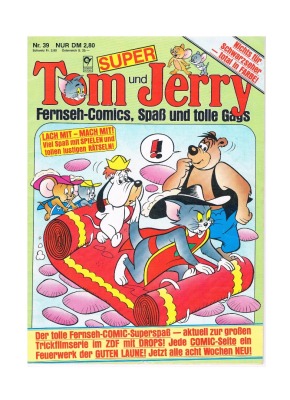 Super Tom &amp; Jerry - Comic Nr. / No. 39
