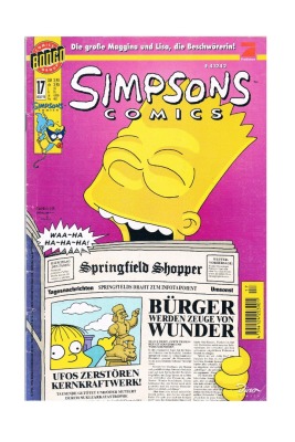 Simpsons Comics - Heft Ausgabe 17 - März 98 1998