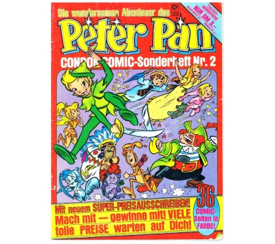 Die wundersamen Abenteuer des Peter Pan - Condor-Comic Sonderheft Nr.2