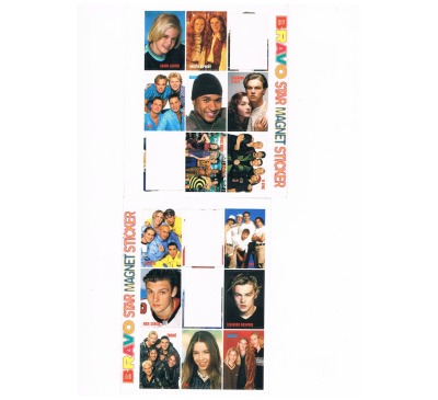 BRAVO stickers from 1998 98