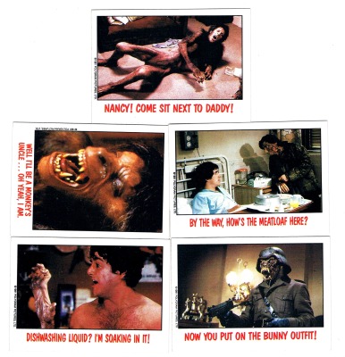 An American Werewolf in London - Fright Flicks / Topps - 80s Trading Cards