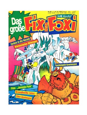 Fix und Foxi - Comic Nr.45 / 1993 / 41.Jahrgang