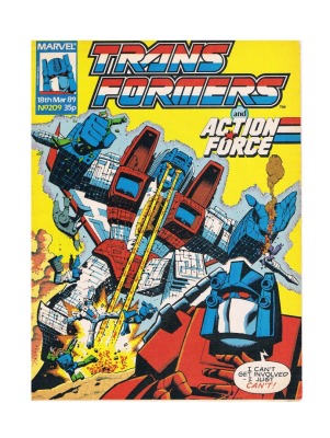 The Transformers - Comic No. 209 - 1989 89 - Comic