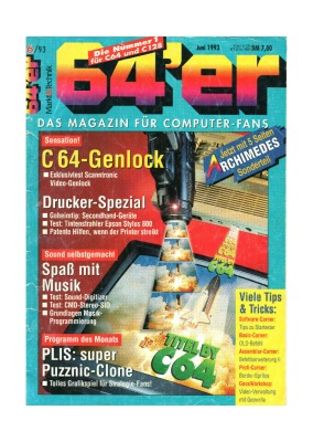 64er Magazin Ausgabe 6/93 1993