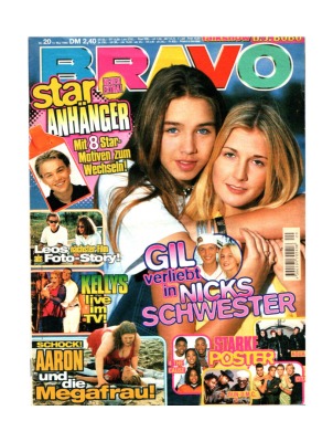 Bravo Nr.20 1998 Heft - Jetzt online Kaufen - Aaron Cater Spice Girls Kelly Family Gil DJ Bobo NYCC