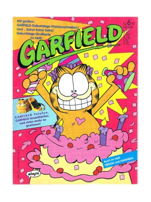 Garfield Comic - Heft Ausgabe 6-93 1993