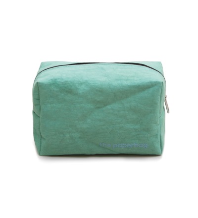 Cosmetic Bag - coral | mint