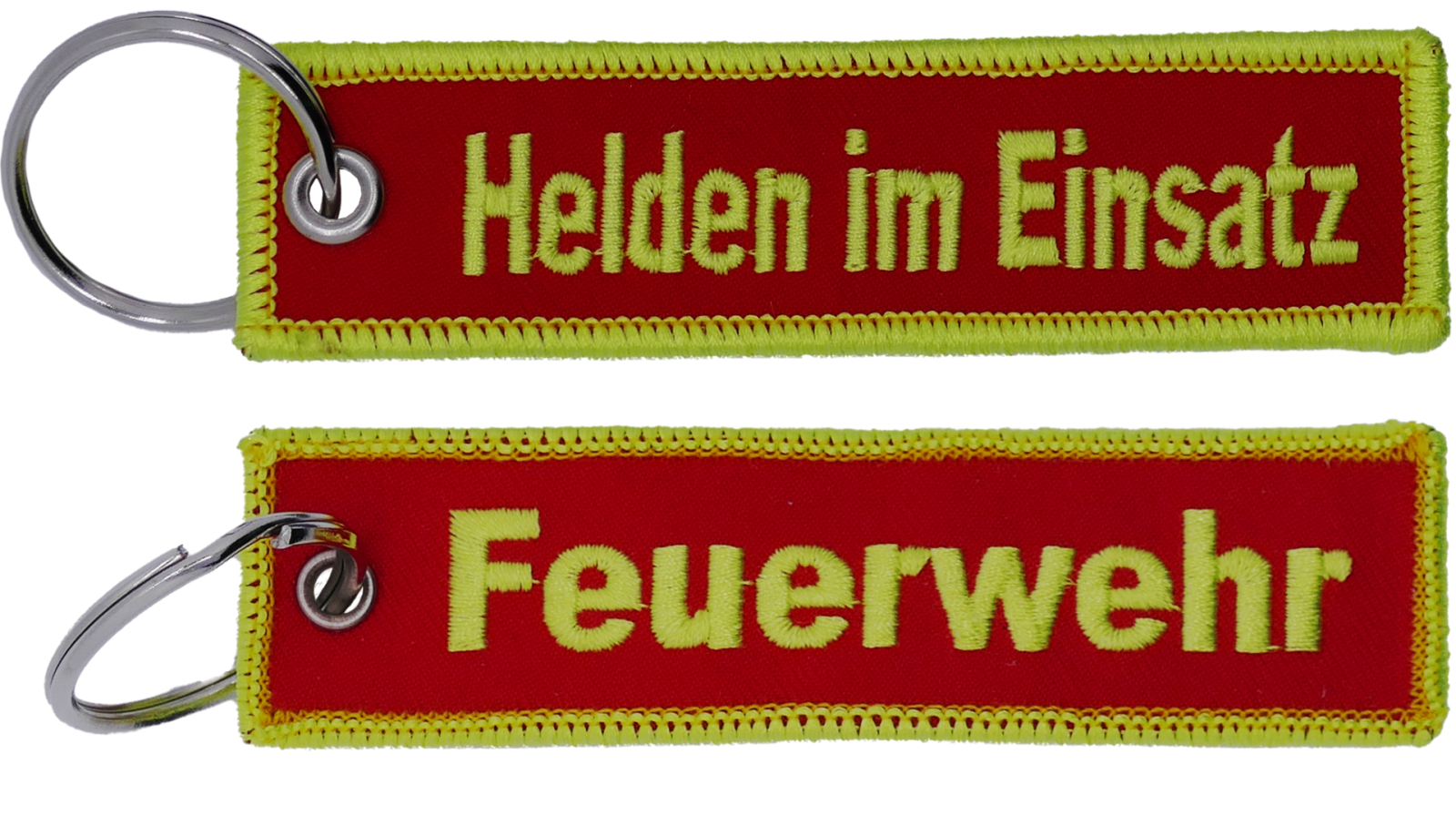 Schlüsselanhänger - Helden im Einsatz - Gelb/Rot