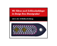 Niedersachsen Hauptbrandmeister - FFW Dienstgradstücke / Schulterstücke 2