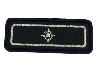 Brandenburg Abzeichen Ortswehrführer/in - FFW - mit Klett auf der Rückseite