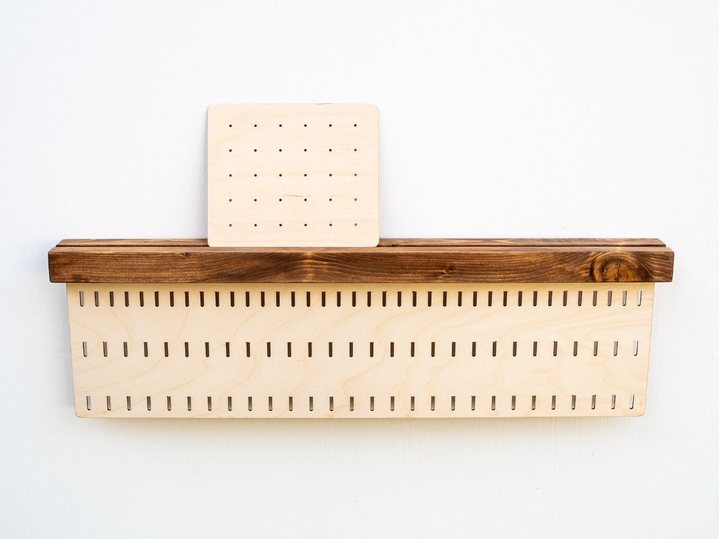 Wall Mounted Storage for Earrings - optional Set for Stud Earrings WALL GRID NATURAL 6