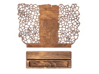Earring Holder Stand with Ring Storage ORGANIC RING 5