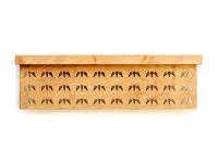 Holz - Aufbewahrung für Ohrringe und Stecker WALL GRID WINGS ANTIQUE PINE 2