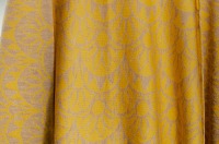 Sun shawl made of merino in yellow and sand 3