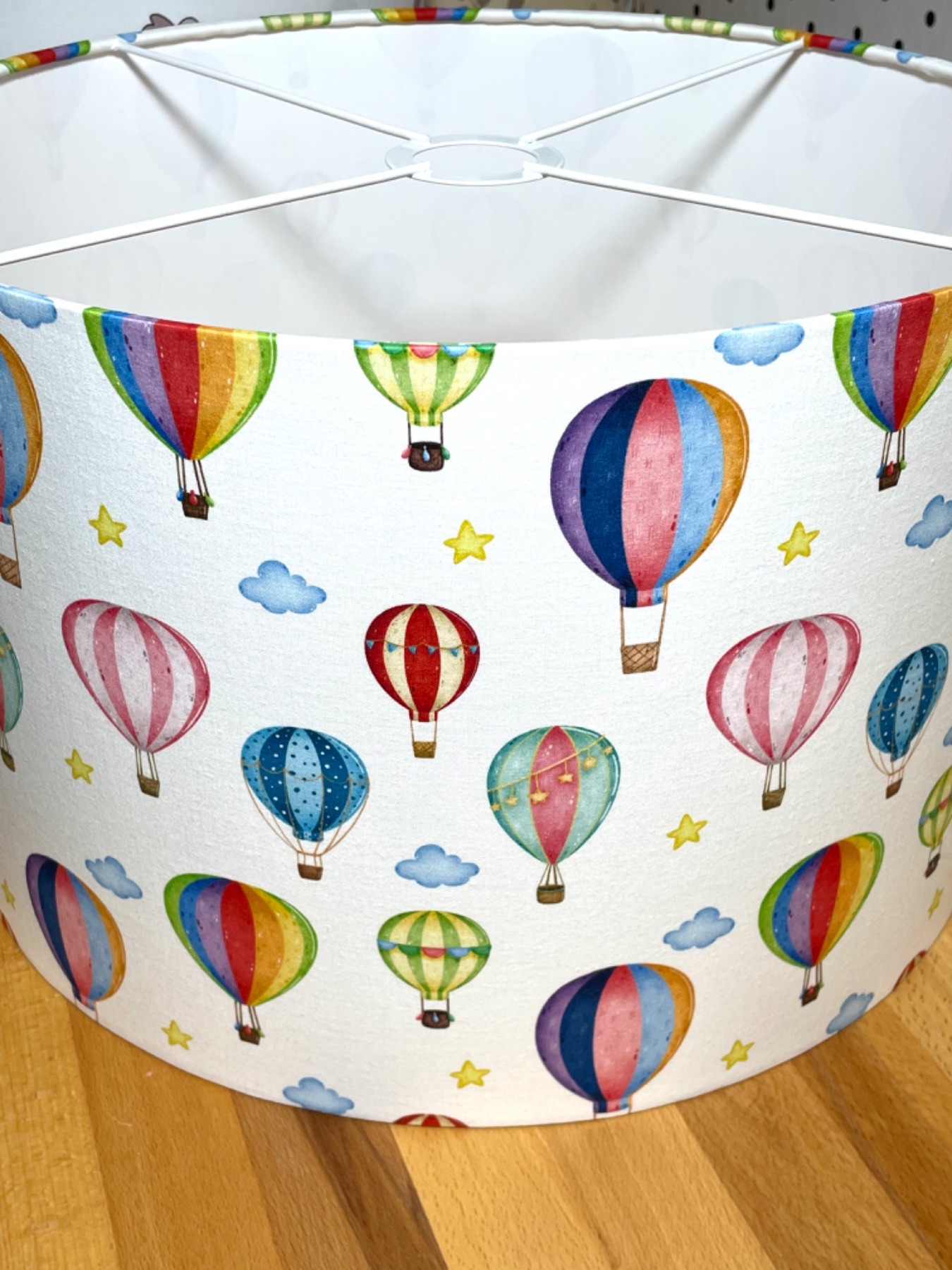 Lampe Heißluftballons, Lampenschirm Kinderzimmer, Hängelampe Kinder 5