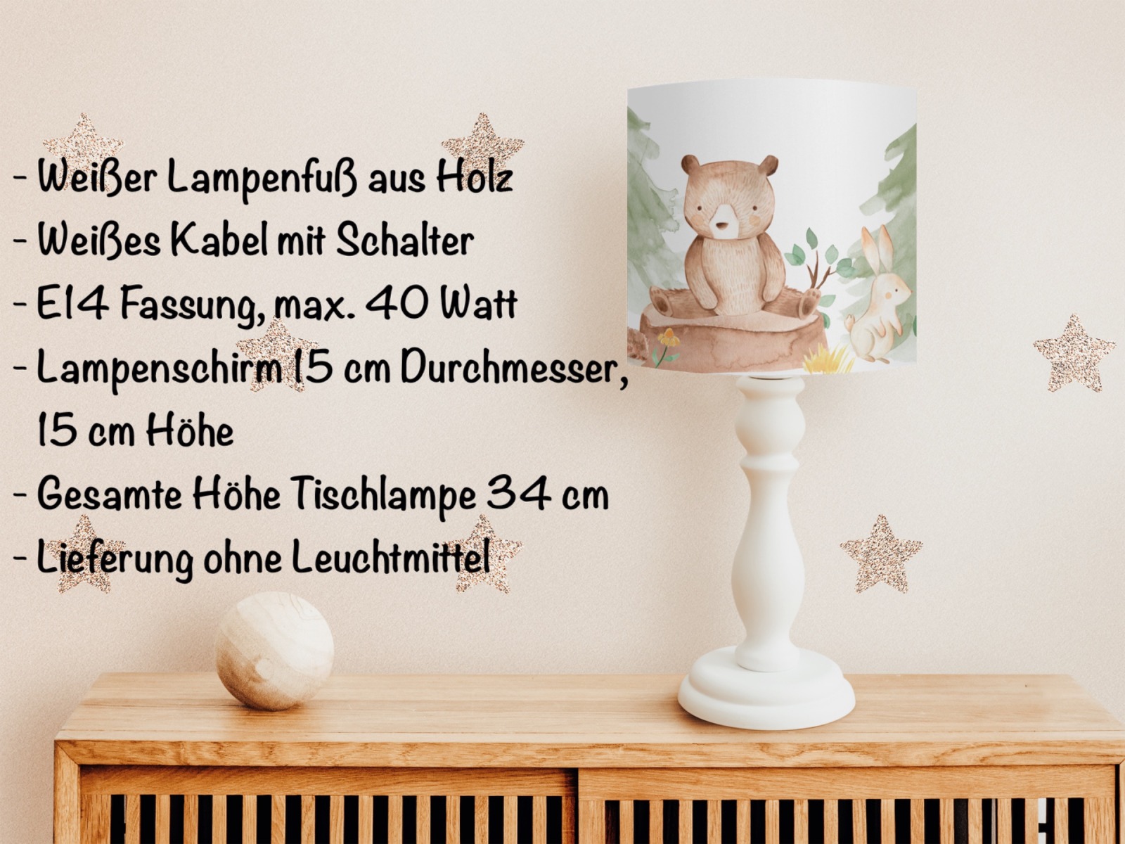 Shop Kinderzimmerlampe Online Lampenschirm | Tiere, Deckenlampe Waldtiere, Wald KlabauterLampen |