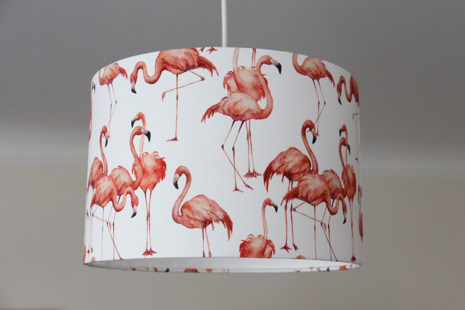 Kinder Lampenschirm Flamingo