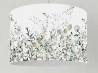 Wohnzimmerlampe Blumen, Lampenschirm floral, Hängelampe Wildblumen 4