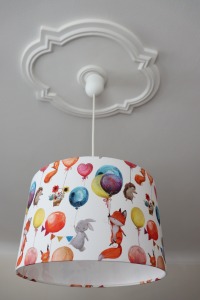 Tischlampe Füchse mit Luftballons 3