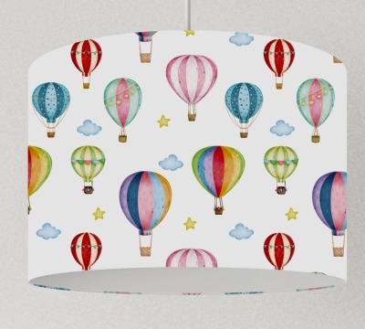 Lampe Heißluftballons Lampenschirm Kinderzimmer Hängelampe Kinder
