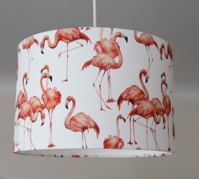 Kinder Lampenschirm Flamingo