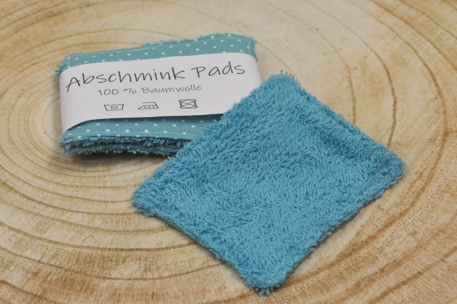 Abschmink Pads wiederverwendbar 100 Baumwolle Zero Waste im Bad