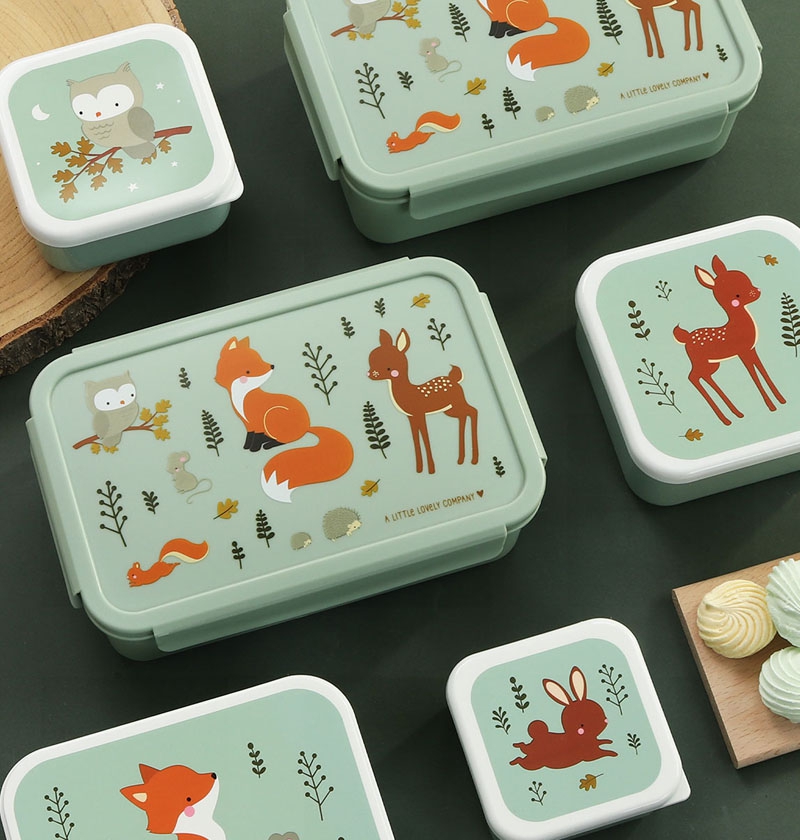 Bento Lunch Box / Little Lovley Compamy / Waldtiere 2