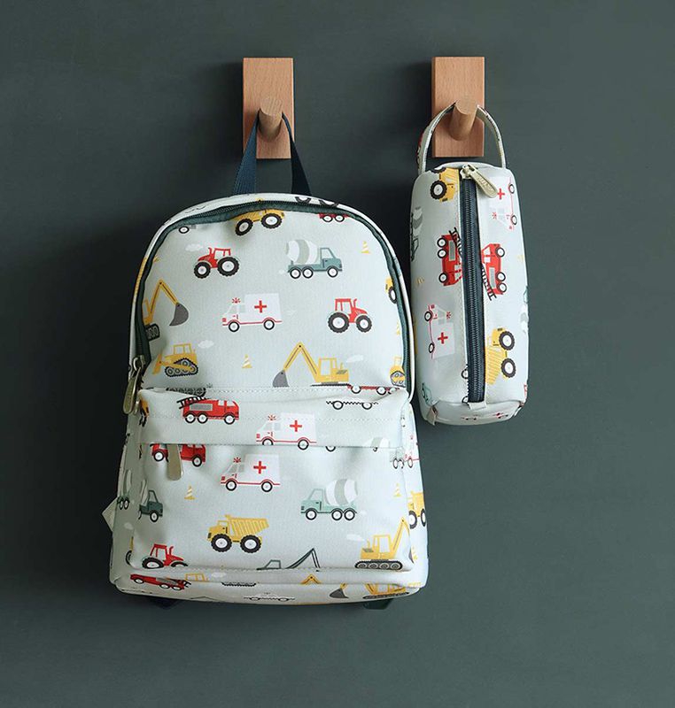 KIndergarten Rucksack Fahrzeuge Little lovely Company 3