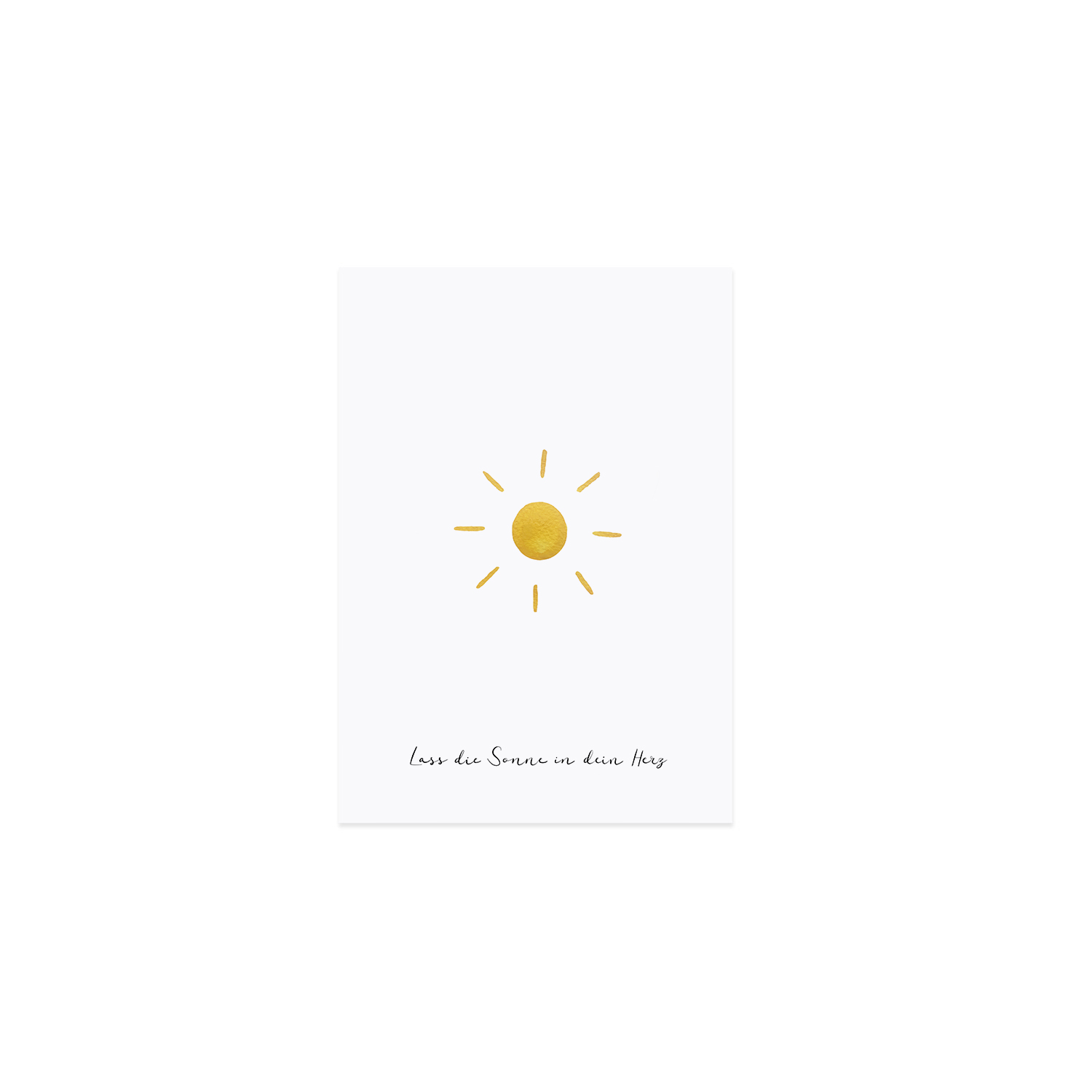 Postkarte - Sonne