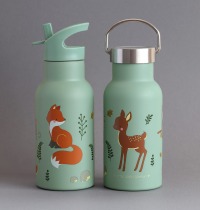 Trinkflasche Edelstahl Little Lovley Company Forrest Friends 3