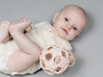 Hevea Starball Naturkautschuk UPCYCLING - Babyspielzeug