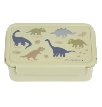 Bento Lunch Box / Little Lovley Compamy / Dinos - Brotdose für die Kita oder die Schule