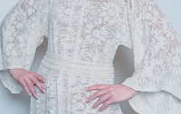 Brautkleid, Sommerkleid aus spitze mit Perlengürtel, Spitze, ROTETULPE 8