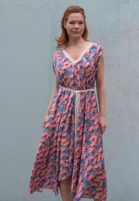 Sommer Kleid Blau, ROTETULPE 4