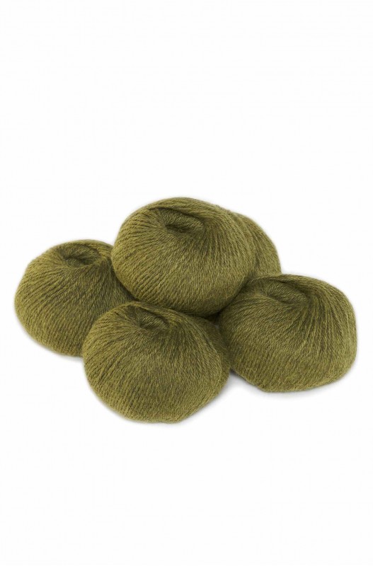 Alpaka Wolle REGULAR Farbe -68 Avocado