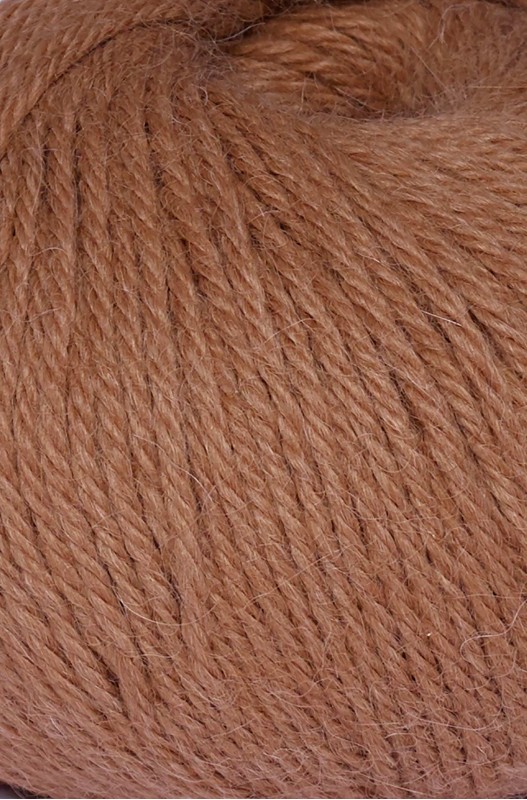 Alpaka Wolle SOFT Farbe -N120 Hellbraun 3