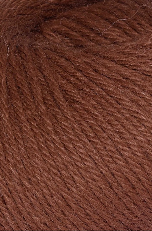 Alpaka Wolle SOFT Farbe -N130 Braun 2