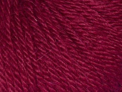 Alpaka Wolle REGULAR Farbe -12 Weinrot - Marke ApuKuntur