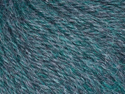 Alpaka Wolle REGULAR Farbe -50Grüngrau- melange - Marke ApuKuntur
